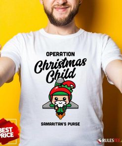 Good Operation Christmas Child Samaritan's Purse Christmas Xmas T-Shirt