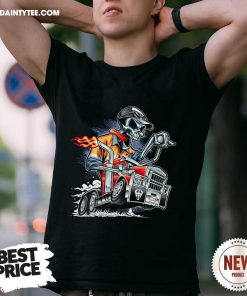 Awesome Hijsen Truck Skeleton T-Shirt