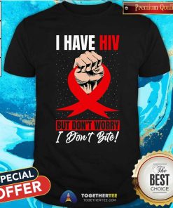 Awesome HIV Awareness Red Ribbon World Aids Day Fighters T-Shirt
