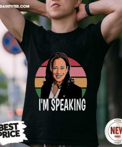 Awesome I'm Speaking Kamala Harris Sunset T-Shirt