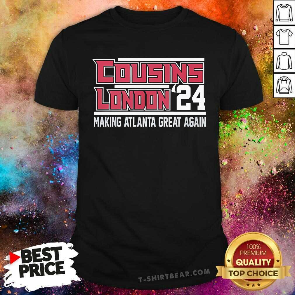 Shirt Awesome Kirk Cousins Drake London 24 Making Atlanta Great Again T-Shirt