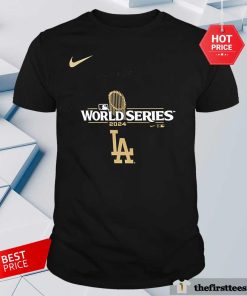 Awesome Los Angeles Dodgers Nike 2024 World Series Trophy T-Shirt
