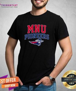Awesome Midamerica Nazarene MNU Pioneers Arch Vintage T-Shirt
