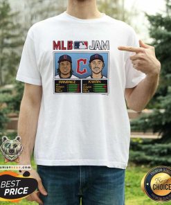 Awesome MLB Jam Guardians Ramirez And Kwan T-Shirt