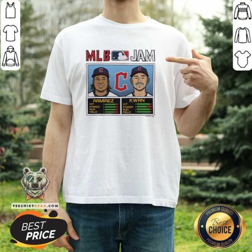Awesome MLB Jam Guardians Ramirez And Kwan T-Shirt
