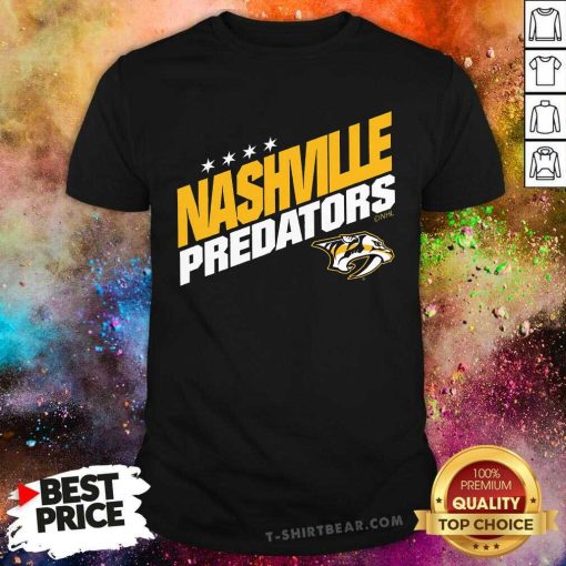 Awesome Nashville Predators Fuel Blue T-Shirt