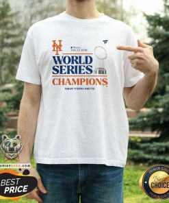 Awesome New York Mets 2024 World Series Champions Locker Room Logo T-Shirt