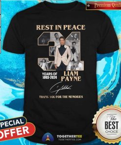 Awesome Rest In Peace Liam Payne 1993-2024 Signature T-Shirt