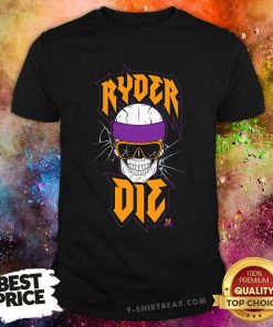 Awesome Ryder Die Skeleton Skull T-Shirt