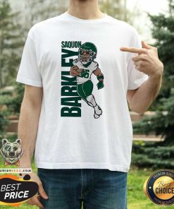 Awesome Saquon Barkley Superhero Star T-Shirt