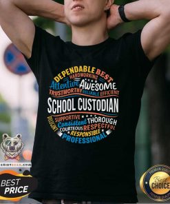 Awesome School Custodians Appreciation T-Shirt