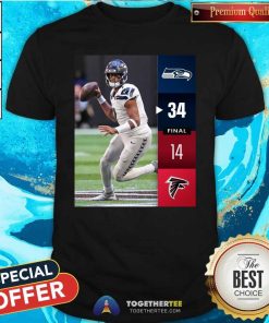 Awesome Seattle Seahawks Win 34-14 Atlanta Falcons Final Week 7 T-Shirt