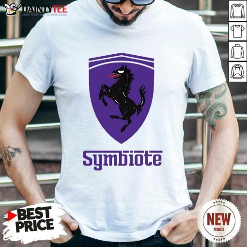 Awesome Symbiote Horse Logo T-Shirt