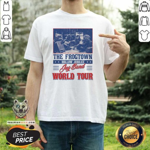 Awesome The Frogtown Hollow Jubilee Jug-Band World Tour Emmet Otter T-Shirt