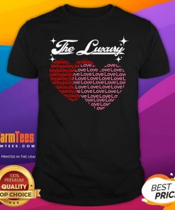 Awesome The Luxury Jacey Love Heart T-Shirt