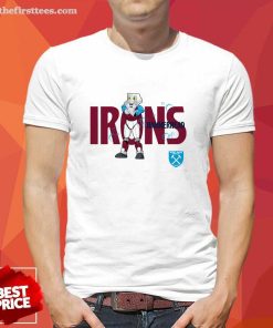 Awesome West Ham United Vive La Fete Youth Hammerhead Irones T-Shirt
