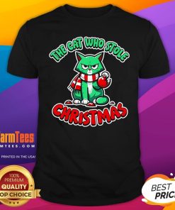 Cute The Cat Who Stole Christmas T-Shirt
