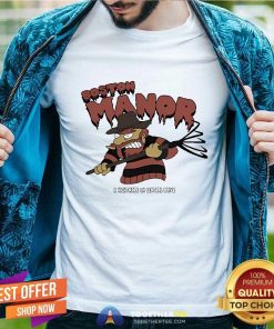 Funny Boston Manor A Nightmare On Central Drive T-Shirt