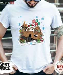 Funny Christmas Wishes Cars Christmas Cars Tow Mater T-Shirt