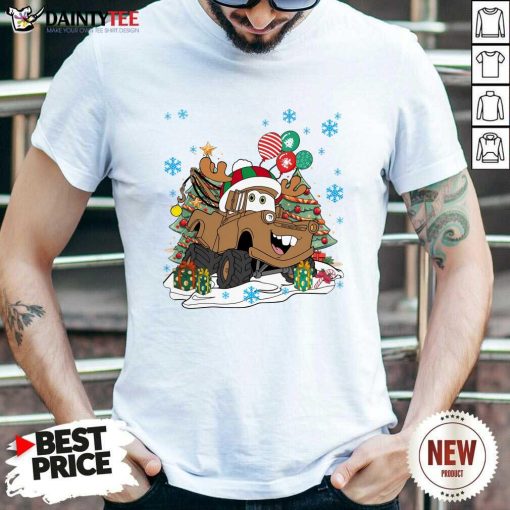 Funny Christmas Wishes Cars Christmas Cars Tow Mater T-Shirt