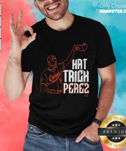 Funny Cionel Perez Hat Trick Perez T-Shirt