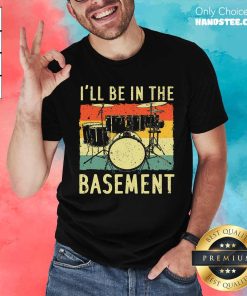 Funny Cool Drumming Design Drum Set Drumming Drummer Vinatge T-Shirt