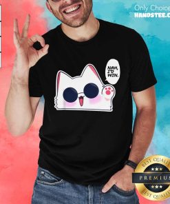 Funny Cute Funny Cat Anime Meme Nah Id Win Gojo Cat T-Shirt