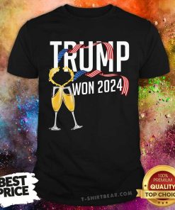 Funny Donald Trump Won 2024 Election Inauguration T-Shirt