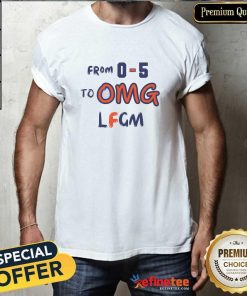 Funny From 0-5 To OMG LFGM Ready For October Mets T-Shirt