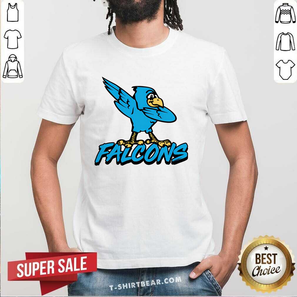 Shirt Funny Ft Wright Falcons Mascot Dab T-Shirt
