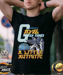Funny Gay And A Little Autistic Gundam T-Shirt