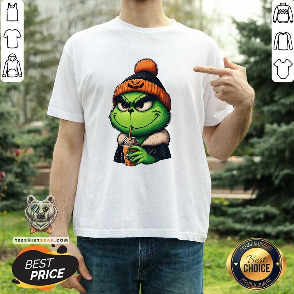 Shirt Funny Grinch Ice Coffee T-Shirt