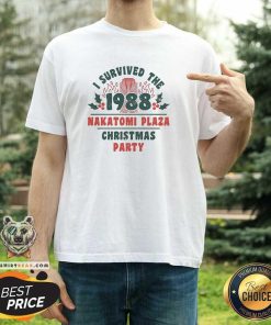 Funny I Survived The 1988 Nakatomi Plaza Christmas Party T-Shirt