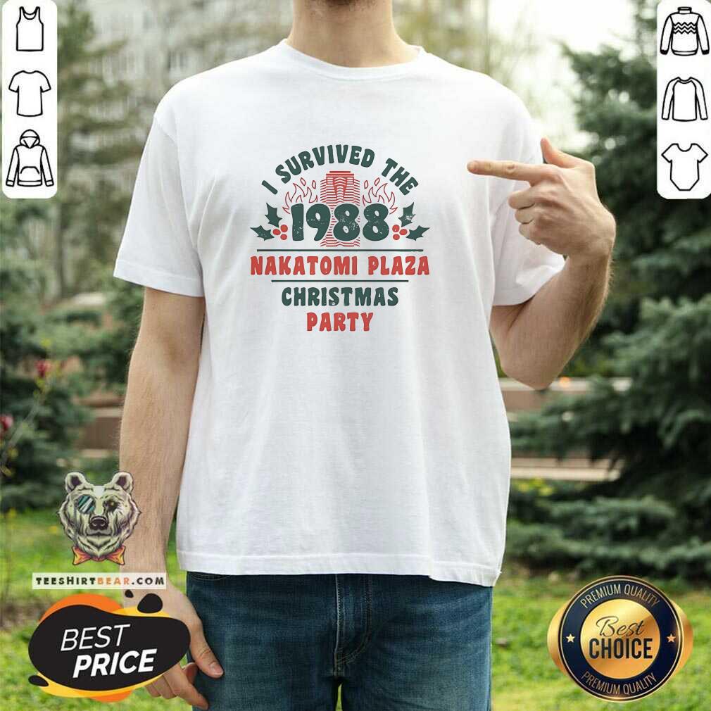 Shirt Funny I Survived The 1988 Nakatomi Plaza Christmas Party T-Shirt