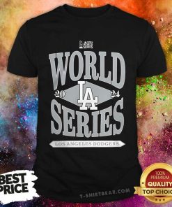 Funny Los Angeles Dodgers 2024 World Series Logo T-Shirt