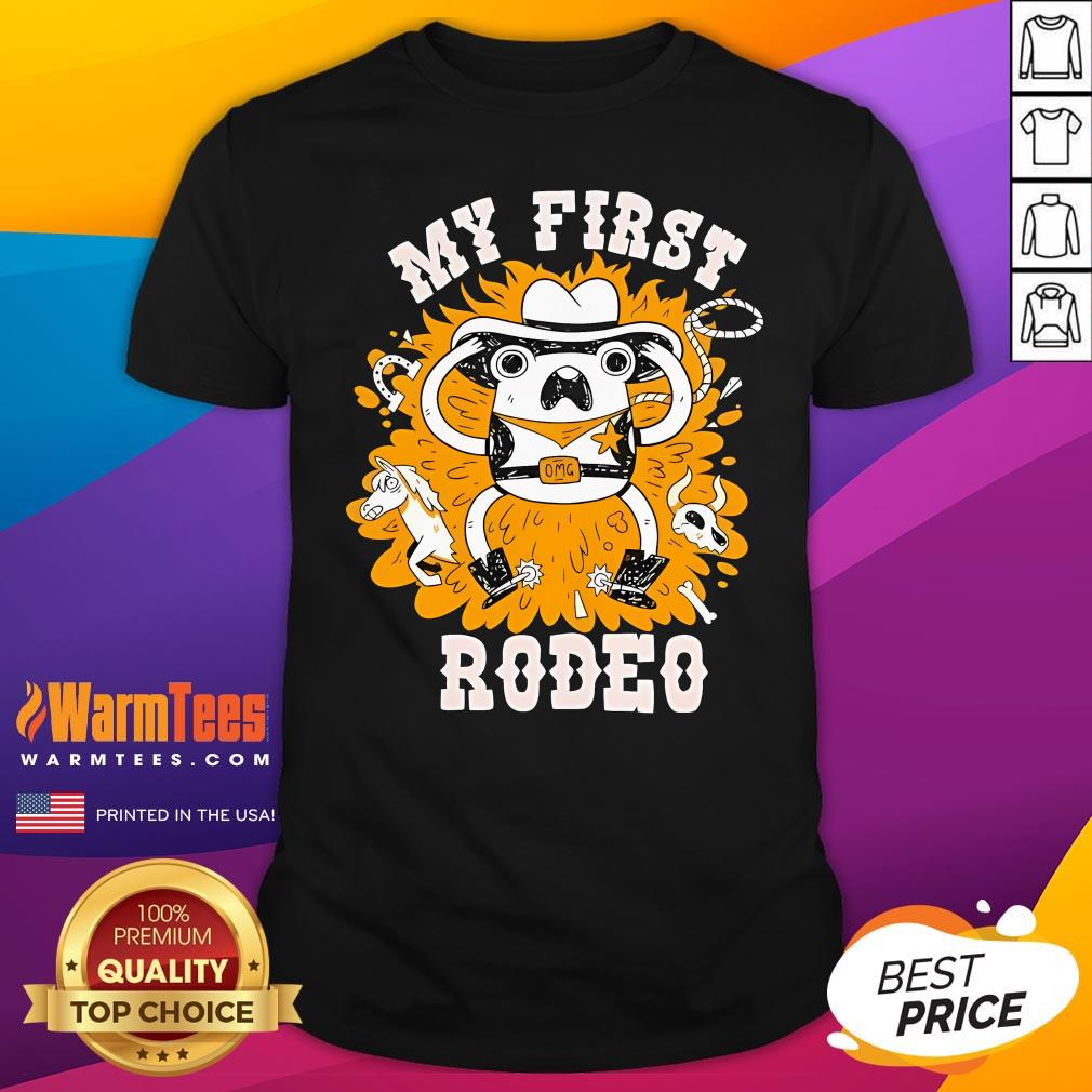 Shirt Funny My First Rodeo Frog T-Shirt