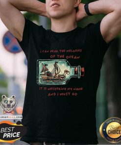 Funny One Piece Pirate Ship In A Bottle T-Shirt