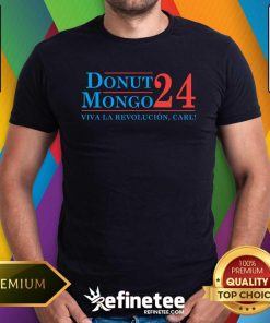 Funny Retro Donut Mongo 2024 Meme T-Shirt