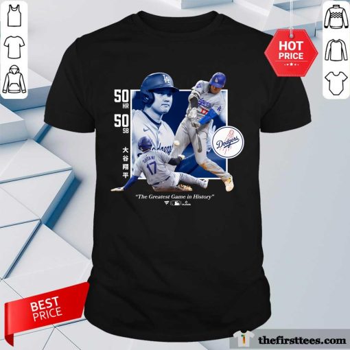 Funny Shohei Ohtani Los Angeles Dodgers Greatest Game T-Shirt