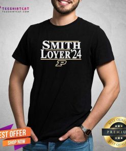 Funny Smith X Loyer '24 Purdue Boilermakers Basketball T-Shirt