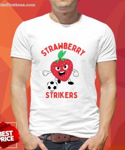 Funny Strawberry Striker Soccer Team T-Shirt