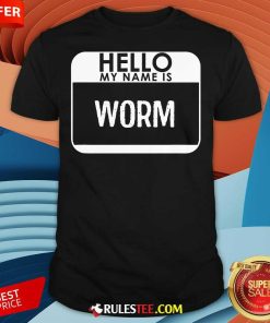 Funny Worm Costume Easy Last Minute Halloween T-Shirt