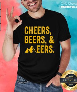 Good Cheers Beers And Mountaineers West Virginia T-Shirt