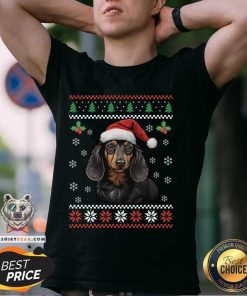 Good Dachshund Dog Ugly Christmas Sweater Xmas For Lovers T-Shirt