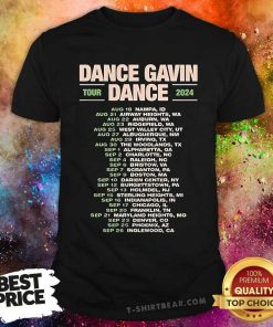 Good Dance Gavin Dance Strawberry Blossom Tour 2024 Concert T-Shirt