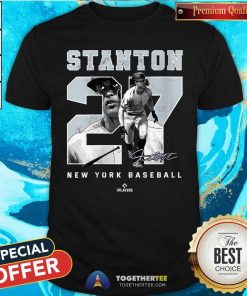 Good Giancarlo Stanton New York MLBPA Baseball T-Shirt