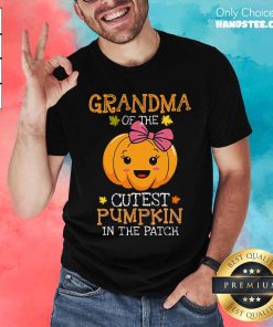 Good Grandma Of The Cutest Pumpkin In The Patch Halloween T-Shirt