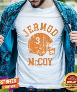 Good Jermod McCoy College Helmet T-Shirt
