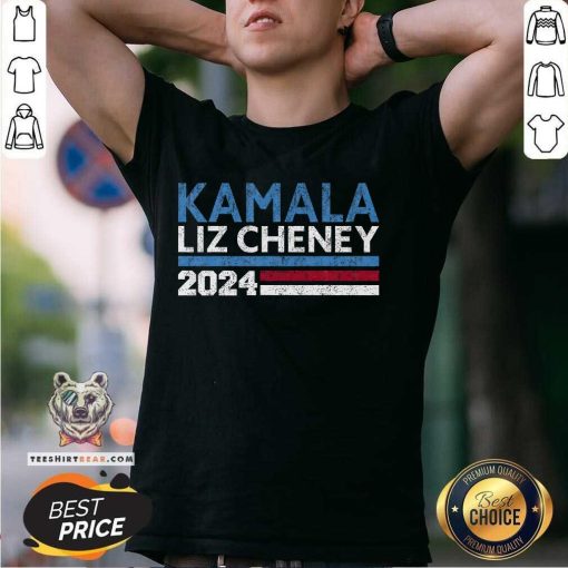 Good Kamala Liz Cheney 2024 Vintage T-Shirt