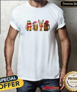 Good Merry Christmas Beers Drinking T-Shirt